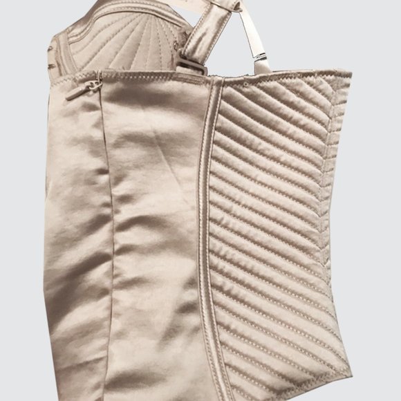 House of CB - Sabrine Corset Bodysuit - Champagne - Picture 4 of 6